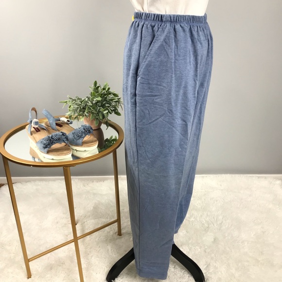 ALFRED DUNNER Light Blue Cozy Pants Size 14 - Picture 3 of 8